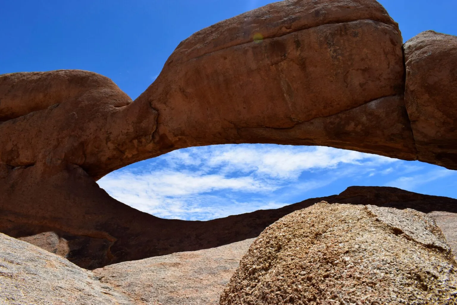 Spitzkoppe rock formation at sunrise